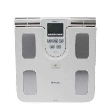欧姆龙体重秤脂肪测量器体脂仪HBF 370 自身脂肪率测量计步器 脂肪检测仪产品图片2